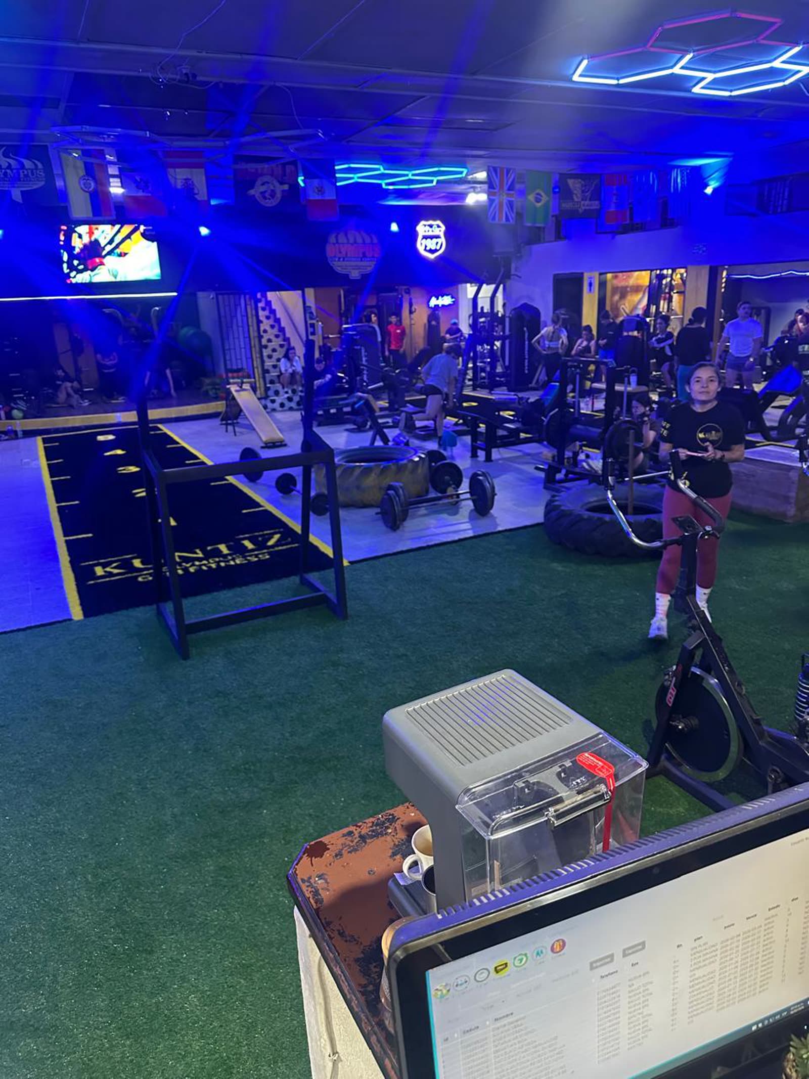 Zona de entrenamiento funcional Kuntiz